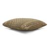 Kennedy Kelp Brown Cotton Knitted Decorative Cushion Cover 16 x 16 Inches