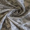 Usha White & Coffee Floral 400 TC Cotton Flat Queen Size Bedsheet with 2 Pillow Covers – Threads