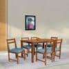 olly solid wood  6 seater Dining table in  Provincial Teak