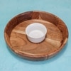 Ireka Homes Snacit Chip and Dip Platter with Bowl