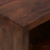 Sheesham Wood TV Unit in Scratch Resistant Provincial Teak Finish For TVs Up To 55 Inches