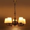 Devansh Metal Electric Wall Light in Red Colour with Red Shade Count of 1 Light