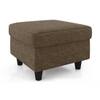 Walton Compact Ottoman Sofa Fabric - Fossil Brown
