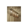 Bole Brown Solid Wood Ceiling Light