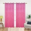Velvet embo Pack of 2 Blackout Long Door Curtains