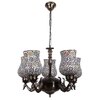 Devansh Black Wall Mounted Lamp With Black Cotton Shade