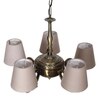 Devansh Steel Wall Mounted Lamp With Beige Jute Shade