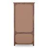 Fidora Solid Wood 2 Door Wardrobe in Teak Finish