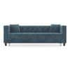 Windsor Essential 3 Seater Fabric Sofa In Ocean Weave