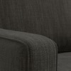 Apollo Compact Sofa Set (Colour : Graphite Grey, Cushion : Soft, Back Type : High Back, Seater : 3+1+1)