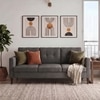 Winston 3 Seater Fabric Sofa in Yessica Grey Colour