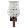 Devansh Solid Wood Electric Wall Light in Multi Colour with Multi Shade Count of 1 Light