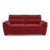 Adelaide Premium 3 Seater Fabric Sofa in Salsa Red Colour