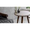 Weave Round Nesting Tables with Wooden Legs, Side Tables, Wooden Tables, Living Room Decor by A Tiny Mistake