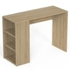 Bluewud Radisso Mini Engineered Wood Studytable In European Oak Finish