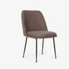 Amari Fabric Dining Chair in Brown Colour