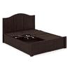 Ballito Solid Wood King Size Box Storage Bed In Mahogany Finish