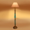Devansh Wooden Floor Lamp