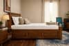 Chesterfield Solid Wood Bed in Natural
