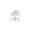 Louise Task Chair - Pink