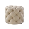 Chill in Creamy Pouf