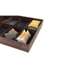 Hoshi Engineered Wood King  Size Bed With Box Storage (Walnut Finish)