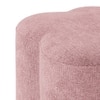 Remi Pouffe In Desert Rose Colour