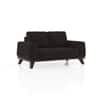 Granada Premium 2 Seater Fabric Sofa in Deep Brown Velvet Colour