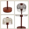 Modern Muse Table Lamp in Brown Color 3 Light Mode