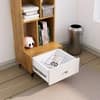 Hexa Engineered Wood Bookshelf Multipurpose Storage Rack in Giant Wood and Frosty White
