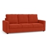 Apollo Compact Sofa Set (Colour : Lava, Cushion : Soft, Back Type : High Back, Seater : 3+2+1)
