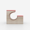 Montessori Toddler Activity Table & Chair in Oak and Red