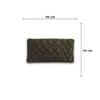 Thames Hundet Melange Decorative Cushion Cover 12 x 20 Inches