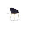 Malik Foam Dining Chair in Multicolour