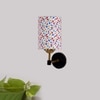 Devansh Metal Electric Wall Light in Black Colour with Multi Shade Count of 1 Light