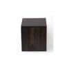 Noah Sheesham Wood Corner Table in Mahogany Finish