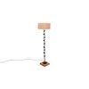 Elin Beige Cotton Shade Floor Lamp