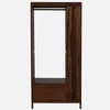 Sheesham Wood Open Wardrobe In Provincial Teak Finish