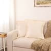 Sesame Set Of 2 Cushion Covers With Off White Colour
