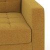 Salford 3 Seater Click Clack Sofa Cum Bed In Ochre Colour