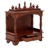 D'Dass Sheesham and Mdf Wooden Home Temple For Pooja Mandir For Home