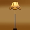 Devansh Wood & Metal Floor Lamp