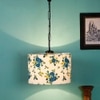 KanFALSEn Multicolor Fabric Hanging Light
