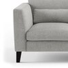 Lewis Sofa Set (Colour : Vapour Grey, Cushion : Soft, Seater : 2+1+1)