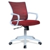 Iinea Mid Back Ergonomic Chair in Red Colour