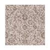 Neulooms Handloom Knotted Reversible Flatweave Square Rug Chocolate Brown or Ivory 10x10