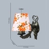 Devansh Metal Electric Wall Light in Antique Gold Colour with Multi Shade Count of 1 Light