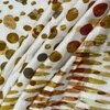 Vian Multicolor Abstract 400 TC Cotton Flat Super King Size Bedsheet with 2 Pillow Covers – Threads