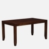 Bryce Solid Wood 6 Seater Dining Table in Provincial Teak Finish