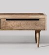 Wulk Solid Wood Coffee Table In  Natural Finish